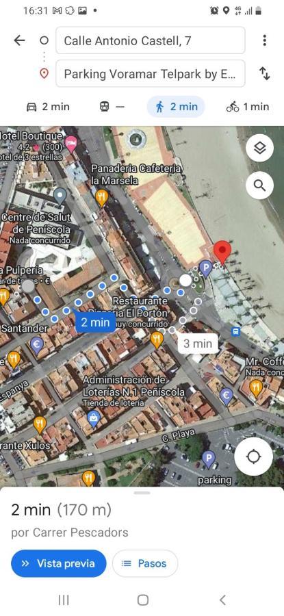Apartamento Junto A La Playa Peñíscola 외부 사진